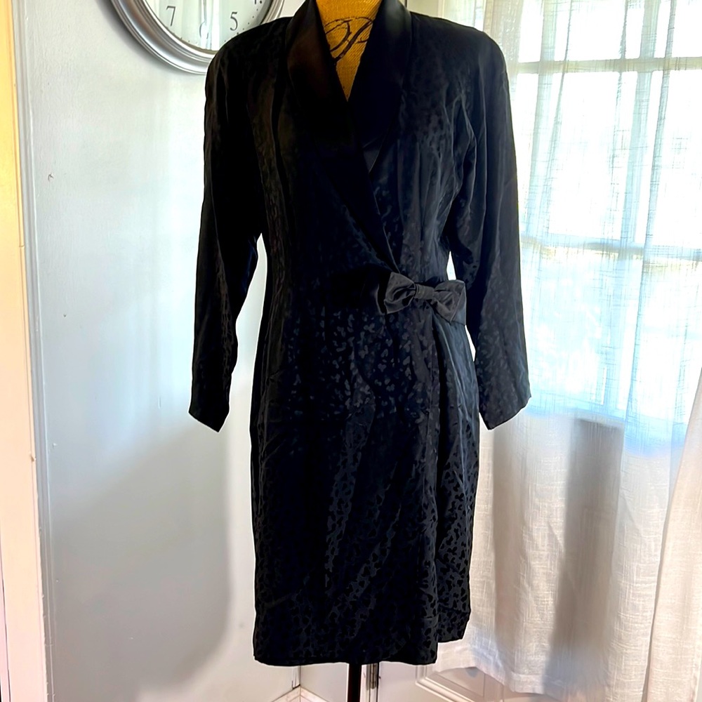 Silk Studio wrap around vintage dress. 8